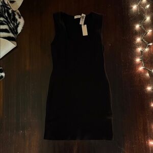 Babaton Black Mini Dress